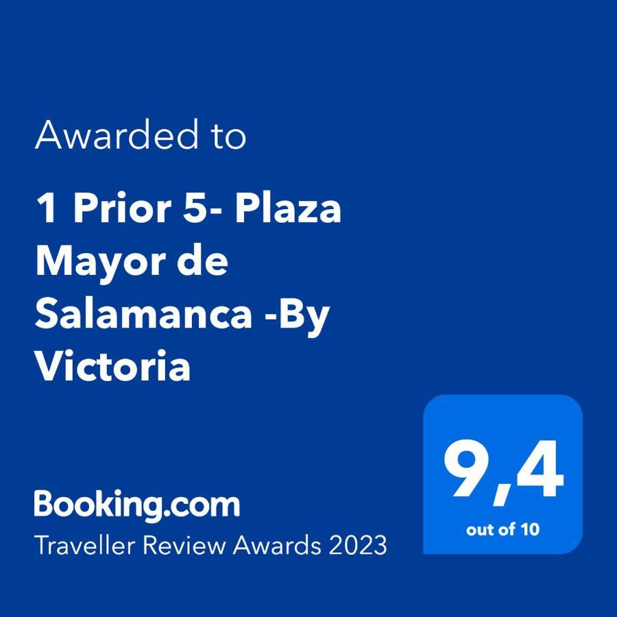 1 Plaza Mayor-Prior 5-At By Victoria Leilighet Salamanca Eksteriør bilde
